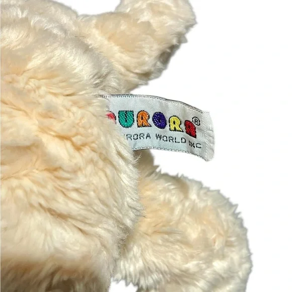 Vintage 12″ Aurora Plush Realistic Labrador Retriever / Golden Lab Flopsie - Picture 6 of 6